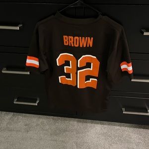 YL Jim Brown jersey